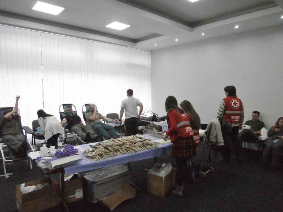 08.02.2018. – Još jedna uspešna akcija DDK u HK „Krušik“ – krv ponudilo 115 dobrovoljnih davalaca a prikupljeno 103 jedinice krvi.