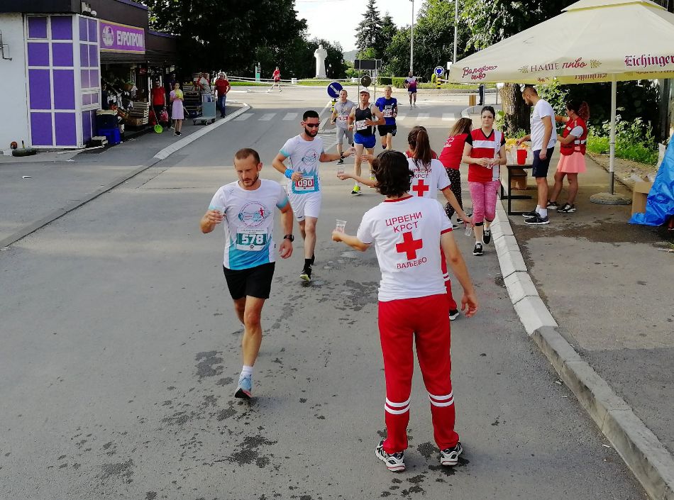 08.06.2019. – Crveni krst Valjevo – na 2. Valjevskom uličnom polumaratonu
