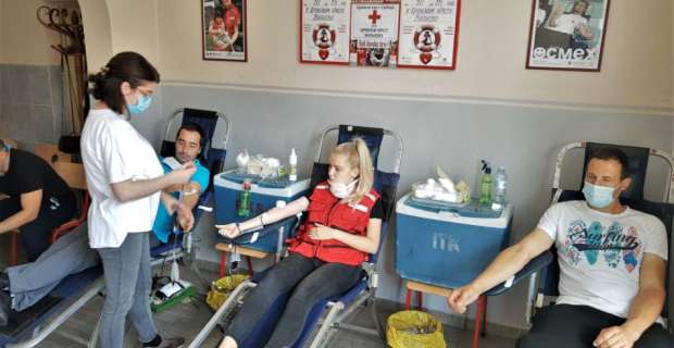 09.06.2020. – Dobrovoljno davanje krvi utorkom u Crvenom krstu Valjevo, ovog utorka na akciju došlo 69 a krv dalo 66 dobrovoljnih davalaca krvi.