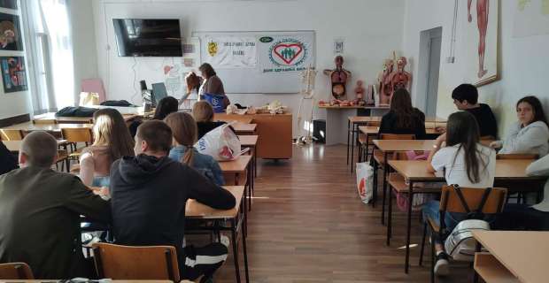 10.11.2022. – PREVENCIJA ALKOHOLIZMA MLADIH –predavanja učenicima prve godine u Medicinskoj školi Valjevo