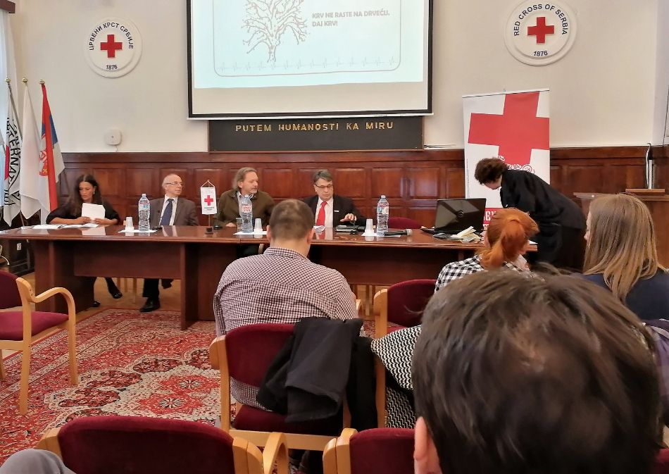 13.11.2018. – DDK – Sastanak na temu dobrovoljnog davalaštva krvi u Crvenom krstu Srbije