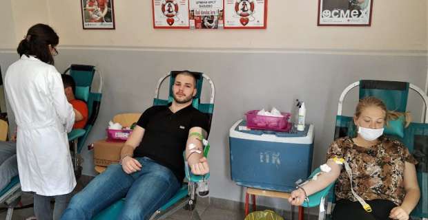 19.05.2020. – Na još jednoj redovnoj akciji davanja krvi utorkom u Crvenom krstu Valjevo