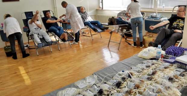 25.01.2020. – Još jedna velika akcija dobrovoljnog davanja krvi u PU Valjevo – 161 lece ponudilo a 144 dalo krv.
