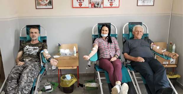 26.05.2020. – Ni kiša, ni ružno vreme, nije smetalo da se na redovnoj akciji davanja krvi utorkom, u Crvenom krstu Valjevo