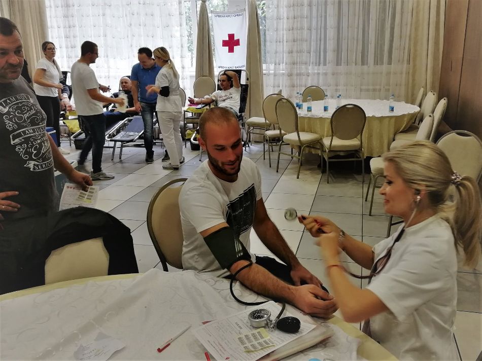 26.09.2019. – Nova velika akcija DDK - u hotelu „OMNI CENTAR“ krv ponudilo 103 davaoca, a prikupljeno 89 jedinica krvi.