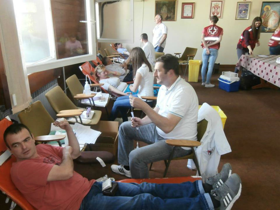 27.04.2017. – Još jedna uspešna akcija DDK – EPS distribucija Valjevo – prikupljeno 77 jedinica krvi