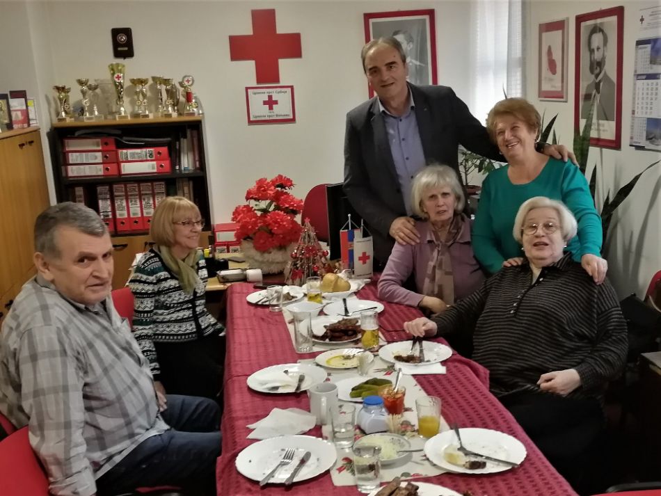 27.12.2018. – Novogodišnji prijem za penzionere Crvenog krsta Valjevo