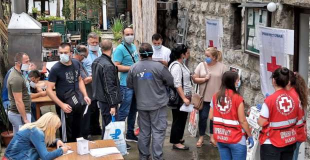 30.06.2020. – Rekordan odziv u JUNU mesecu – na akcije davanja krvi Crvenog krsta Valjevo došlo čak 478 lica a krv dalo 440 dobrovoljnih davalaca.