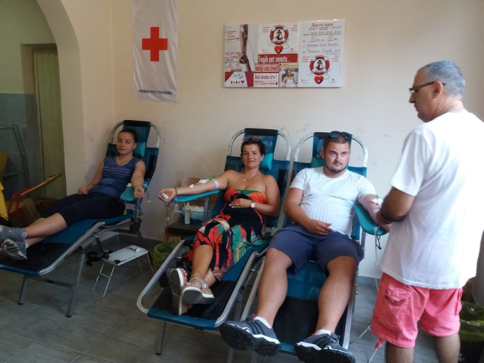 30.08.2019. – AVGUST – još jedan uspešan letnji mesec u prikupljanju krvi – krv ponudilo 262 davaoca a prikupljeno 235 jedinica krvi